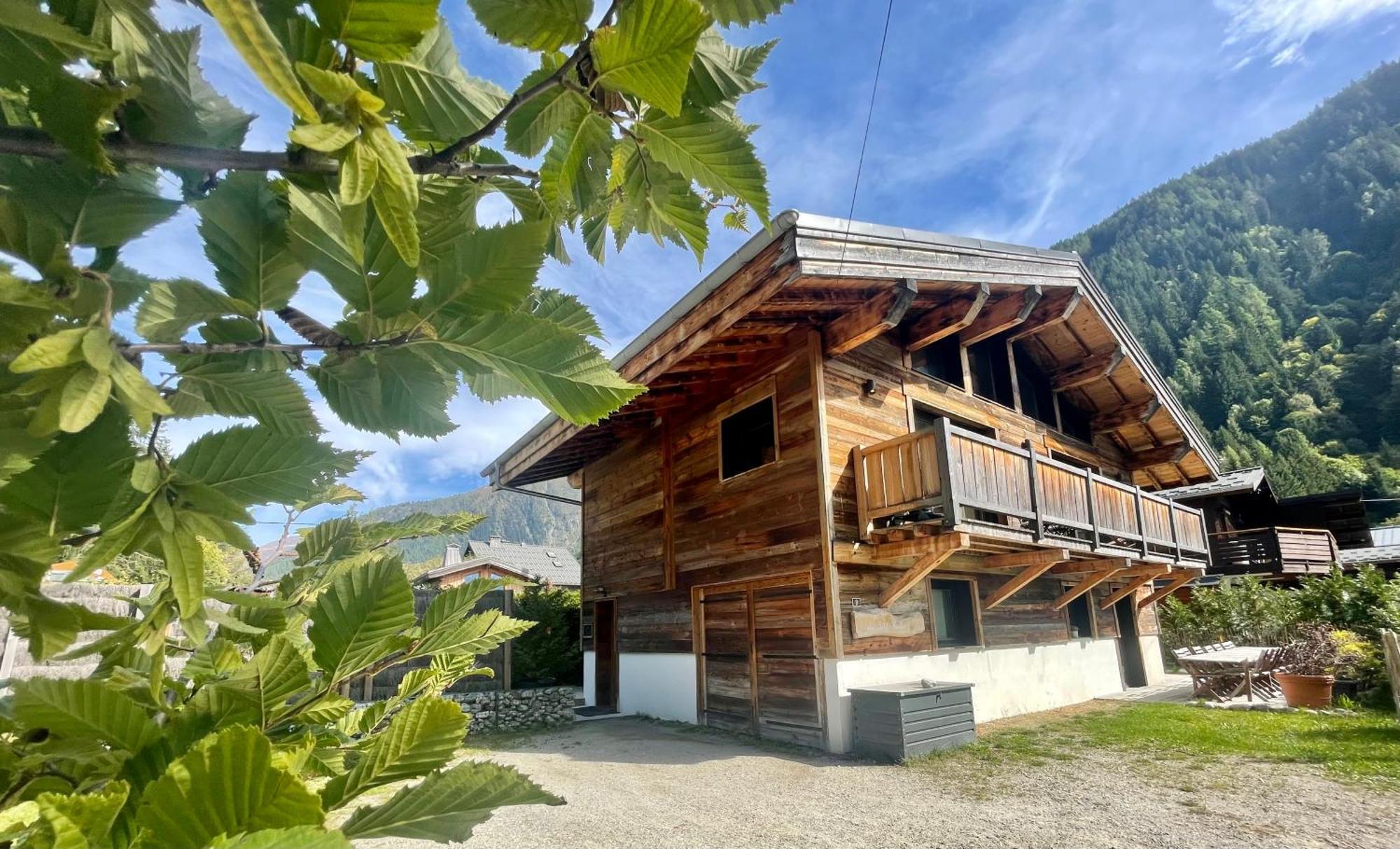 Chalet Le Petit Nicolas, Jacuzzi, Vue Mont Blanc Chamonix Exteriör bild