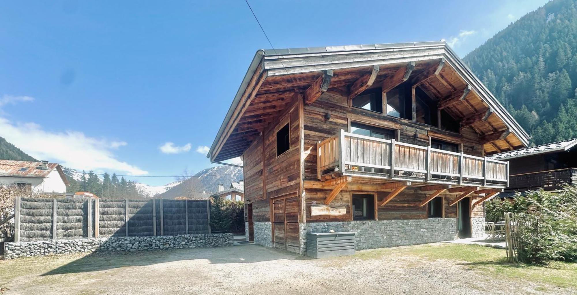 Chalet Le Petit Nicolas, Jacuzzi, Vue Mont Blanc Chamonix Exteriör bild